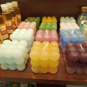 Velas de relajación con aceites esenciales 